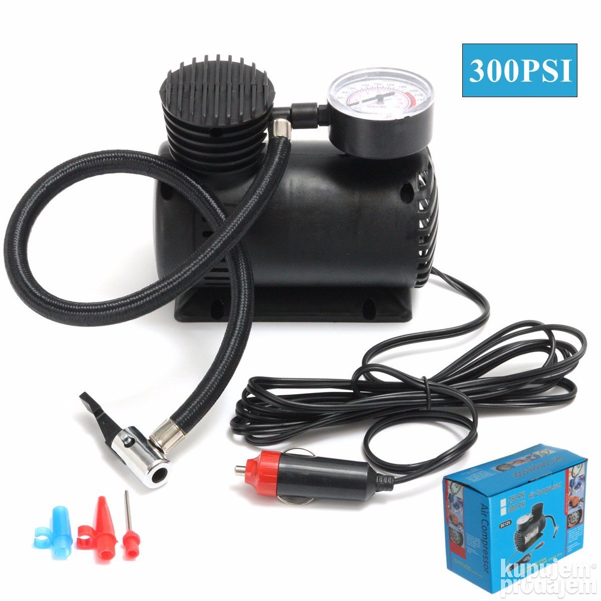 Auto kompresor 12V na upaljač