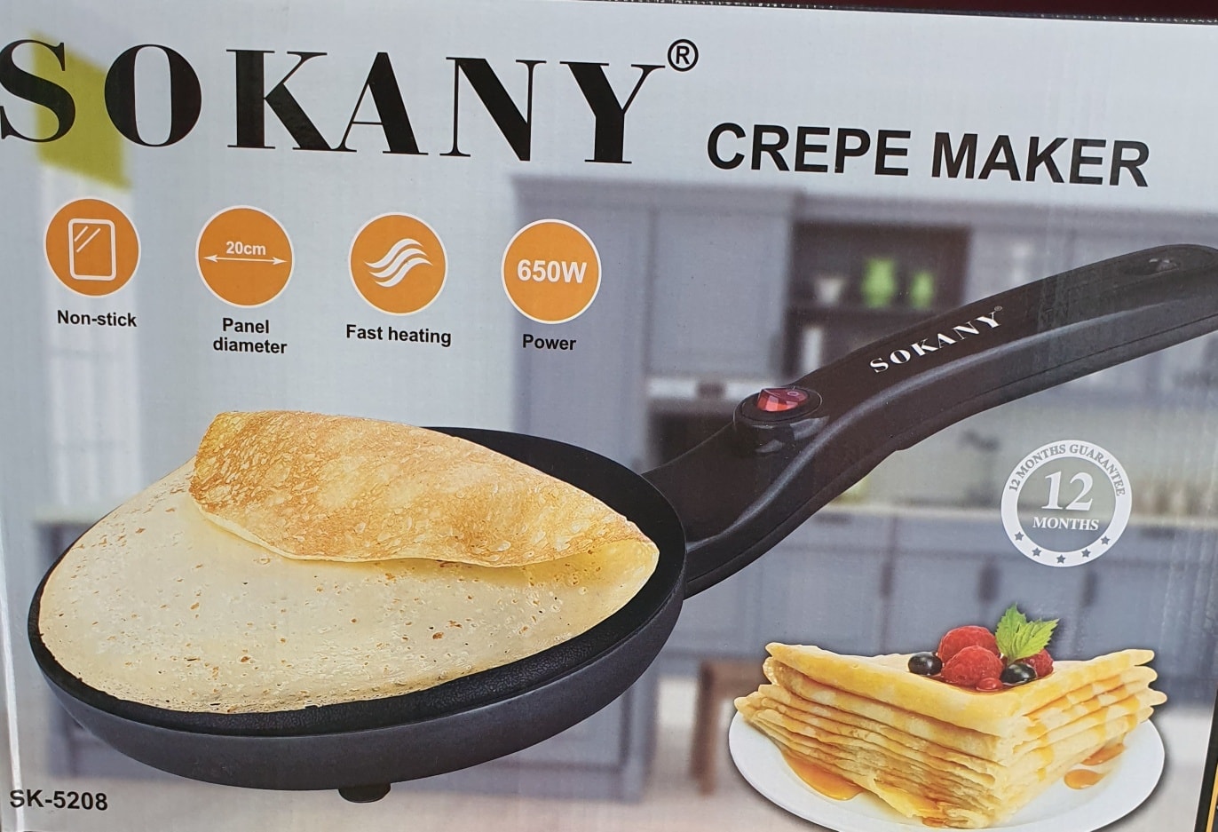 Električni aparat za palačinke