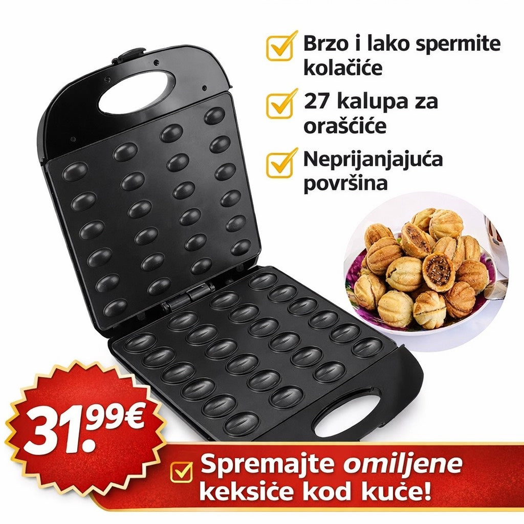 Aparat za oraščiće – Brzo i lako do domaćih kolačića 🍪