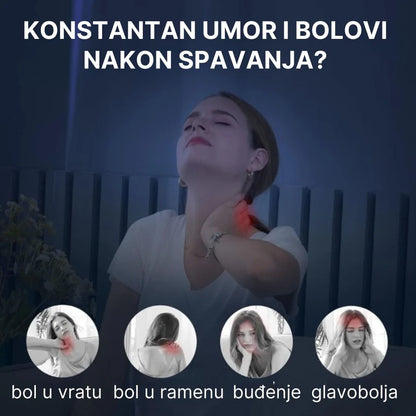 Anatomski Jastuk od Memorijske Pene 1+1 GRATIS