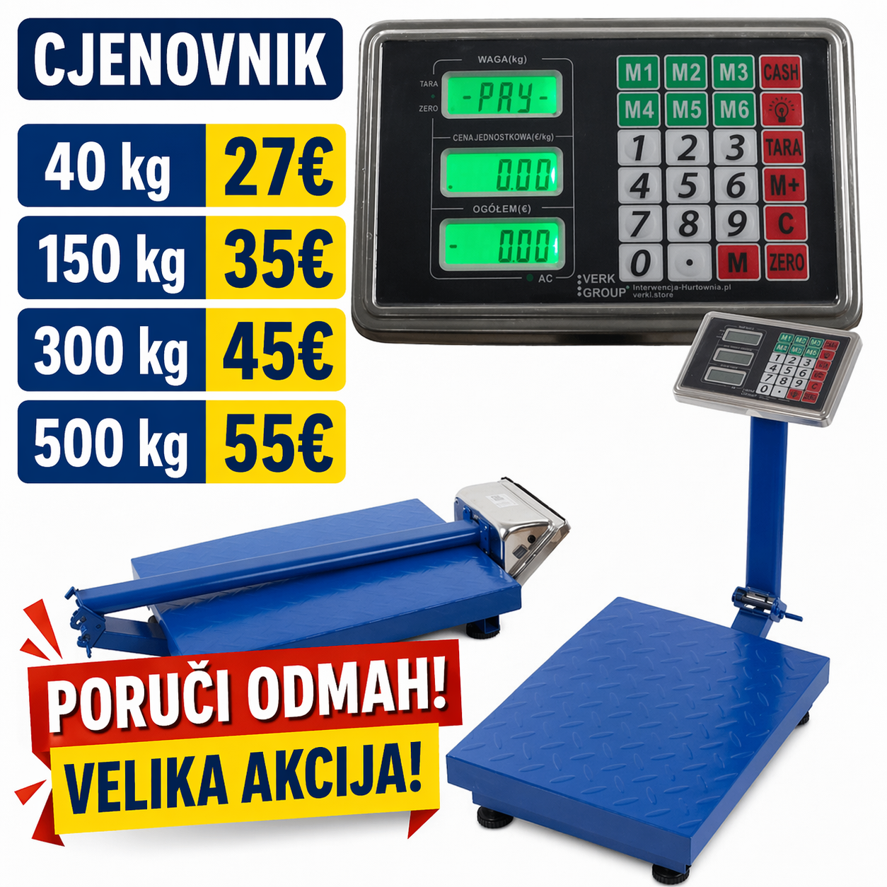 Industrijske digitalne vage – preciznost i snaga po TOP cijeni