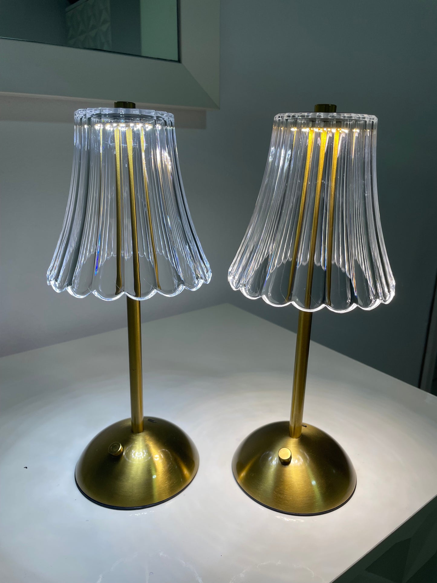 Elegantne LED stolne lampe – Set od 2 komada