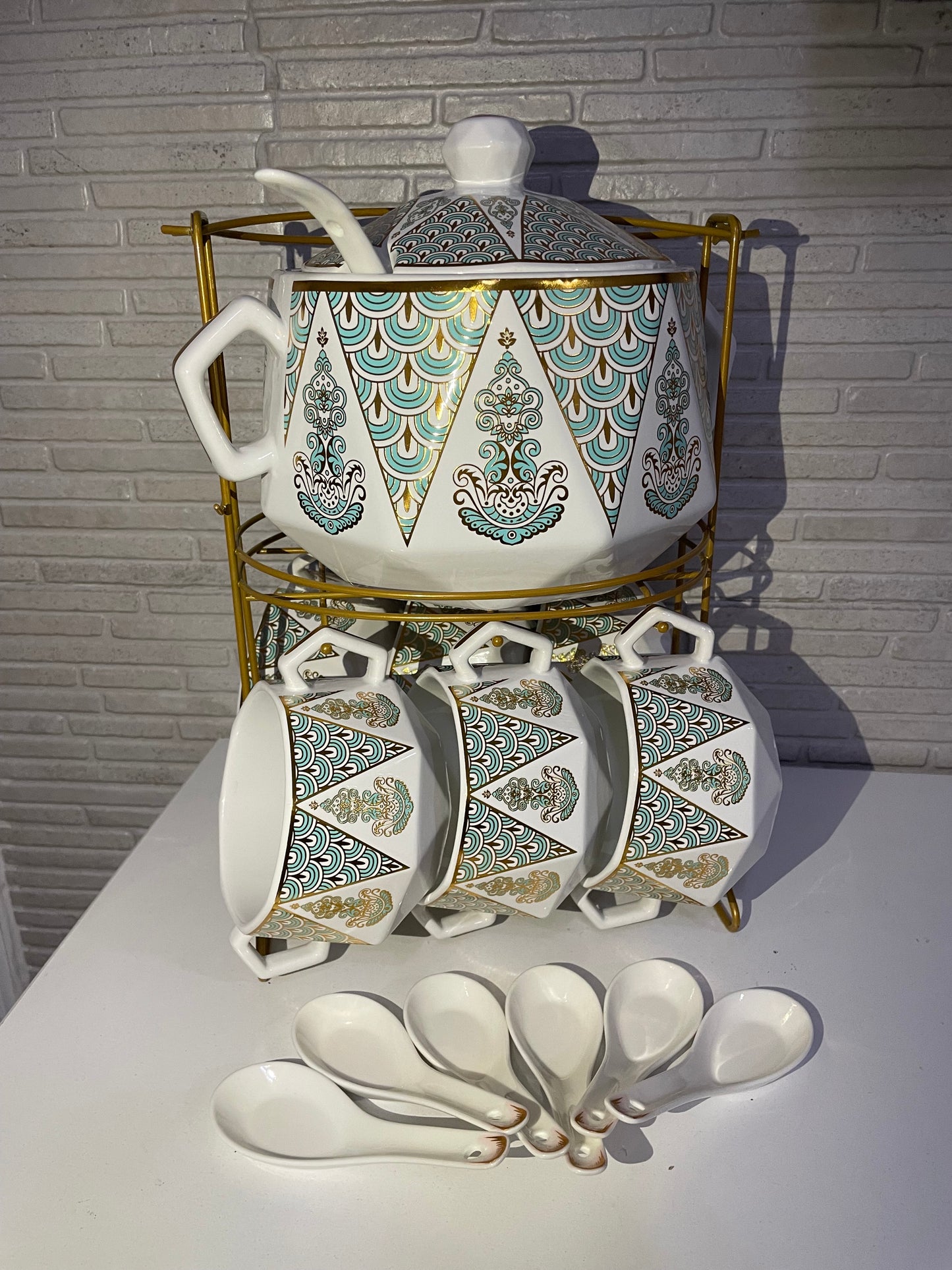 Ekskluzivni Set za Posluživanje – Elegancija u Svakom Detalju ✨