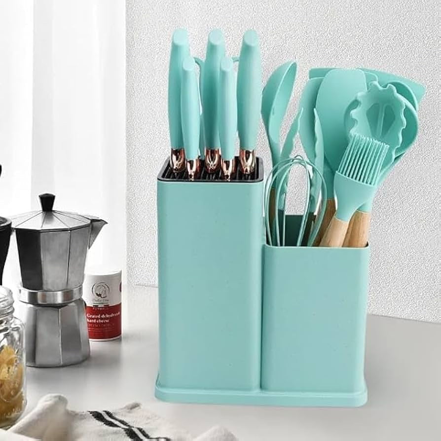 Silikonski SET za kuvanje komplet kuhinjskog pribora 19 u 1