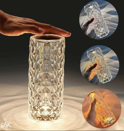 Kristalna led dijamant lampa na dodir