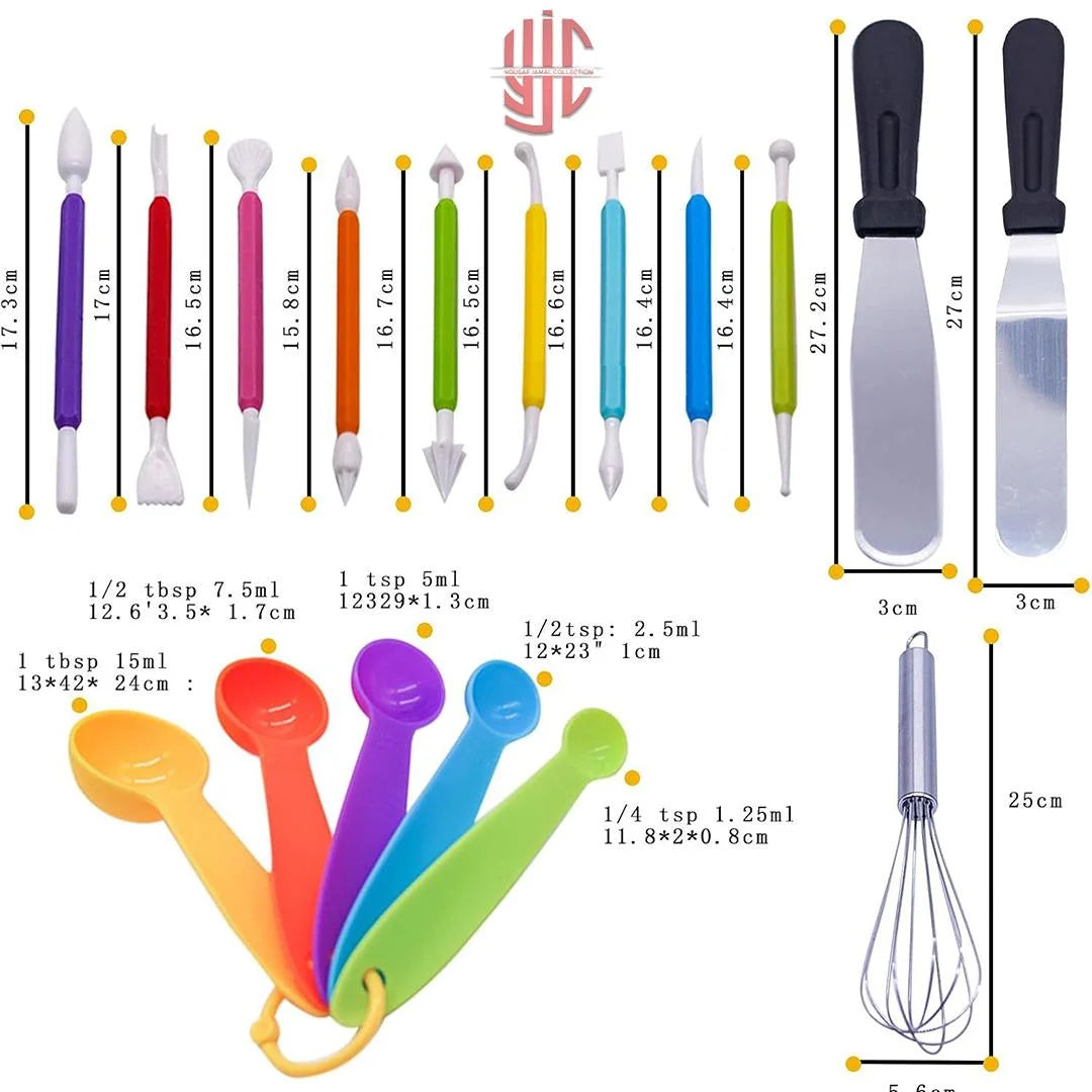 Set za torte i kolače iz 66 delova